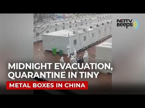 china quarantine metal box|People Forced Quarantine In Tiny Metal Boxes Under China's.